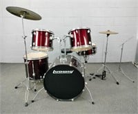 Ludwig 5 Piece Drum Set With Accessories