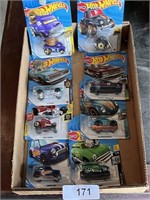 (8) Hot Wheels in Packages