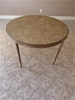 Vintage Round Folding Table