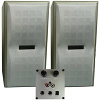 Karaoke USA SP421 Universal Powered Speakers