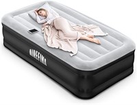 Airefina Twin Air Mattress with Built-in Pump, Inf