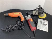 Porter Cable Polisher/Sander, 1/2" Hammer Drill