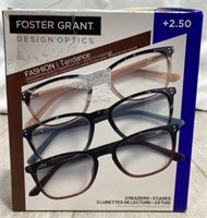 Design Optics Fashion Glasses +2.50