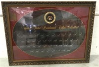 Framed United States Presidential Dollar