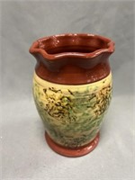 Jeff White Redware Vase