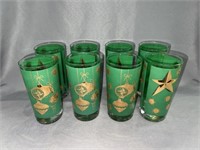 (8) Christmas Decorated Tumblers