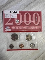 2000 - USA Coin Year Set - Denver Mint