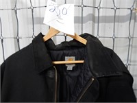 Black Carhart work coat