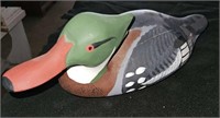 duck decoy dated & signed cooo
