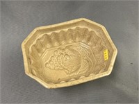 Yellow Ware Food Mold