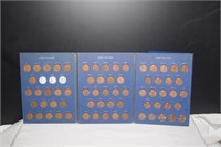 Complete Penny Album 1941 to 1968S  69 Coins