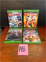 Xbox One video games Avengers Lego Incredibles