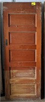 Horizontal Five Panel Door. 32x83.5