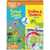 WF5179  Spin Master Snakes  Ladders Board Game Se