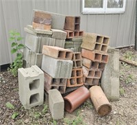 Pile of bricks and blocks, you load yourself