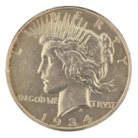 1934 Philadelphia Peace Silver Dollar *KEY Date