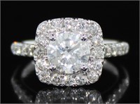 14kt Gold 2.11 ct Round Brilliant Diamond Ring