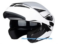 M Full Face Motorcycle Helmet Dual Visor Sun Shiel