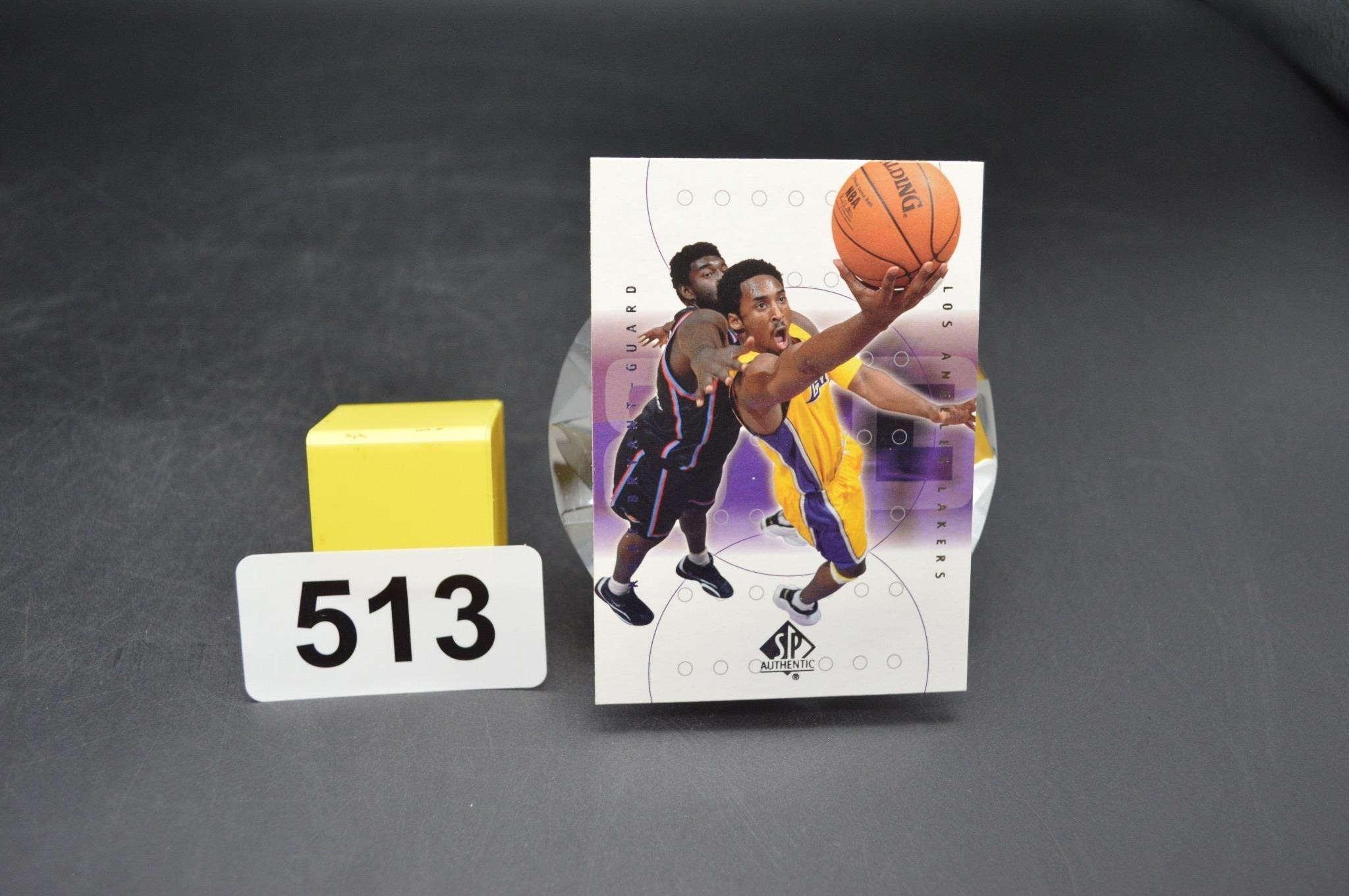Kobe Bryant LA Lakers SP authentic Sample Card