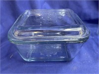 Vintage Glass Philbe Sapphire Baking Dishes - 1
