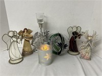 3D Stained Glass Hanging Decor & Candle Holders