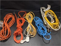 Assortment of extension cords