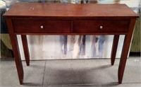 11 - CONSOLE TABLE W/ 2 DRAWERS