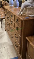 Beautiful eight drawer bedroom dresser made from