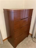 Chest of drawers measures 48 inches high by 32