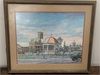 Signed & Numbered Early American Lithograph