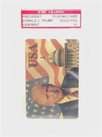 Donald J. Trump Gem 10 Graded Card
