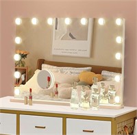 LED HOLLYWOOD STYLE VANITY MIRROR 18x23IN