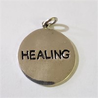 $100 Silver Healing Pendant