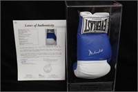 limited-edition Muhammad Ali blue glove autograph