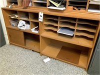 Pressed Wood Office Organizer Shelf