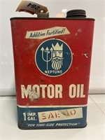 Neptune Motor Oil One Gallon Tin