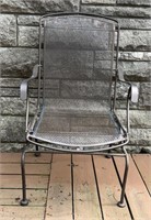 Wrought Iron Glider Swing Chair