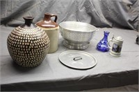 Assorted Pottery & Glassware