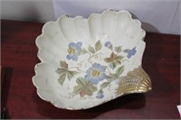 A Signed Ceramic Shell form Bowl