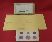 Five 1964 Proof Sets In Original Shipping