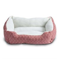 Vibrant Life Cuddler Pet Bed  19 x 15  Rust