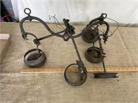 Parts for antique chandelier