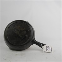 UNMARKED #3 SINGLE NOTCH CAST IRON SKILLET