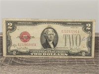 VINTAGE 1928-G $2 UNITED STATES NOTE TWO DOLLAR