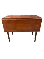 1820s Sheridan Drop Leaf Table Maple Wood