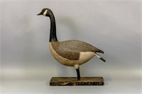 Standing Canada Goose Decoy by Unknown Carver,