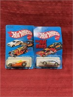 2 carded unpunched 1981 HotWheels