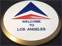 DELTA AIRLINES LINES WELCOME TO LOS ANGELES