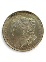 1921 Morgan Silver Dollar - No Mint