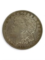 1921 Morgan Silver Dollar - No Mint